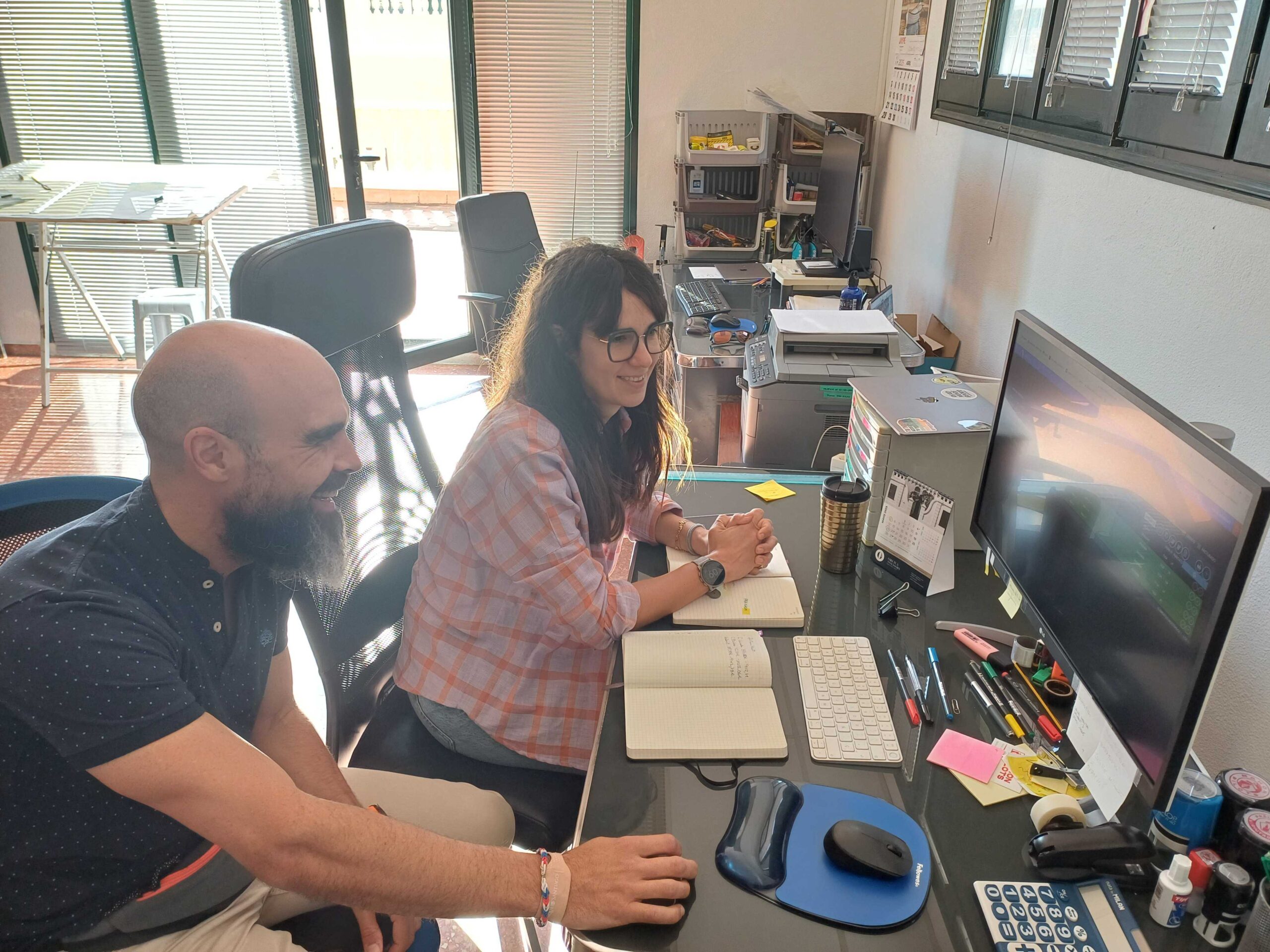 Autoridad portuaria Baleares, con el equipo de Hiades