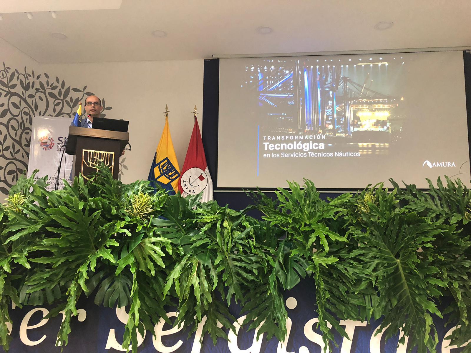 Airam Rodriguez, IV foro de seguridad náutica en Colombia