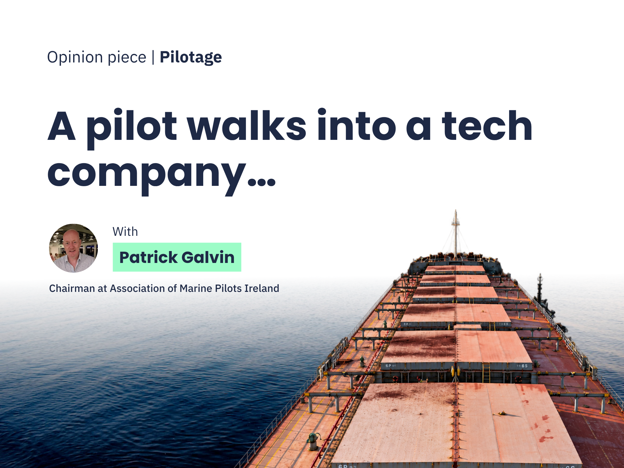 Patrick Galvin - article